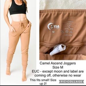 Zyia Ascend Joggers -camel